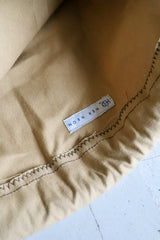 Custom ”Bloom canvas knapsack” / Mediam (beige)