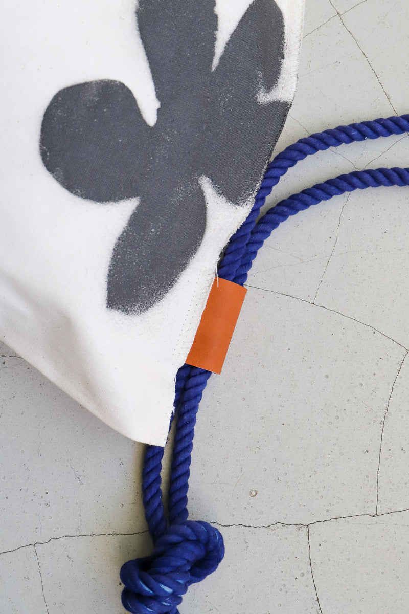 Custom ”Bloom canvas knapsack” Mediam (kinari)
