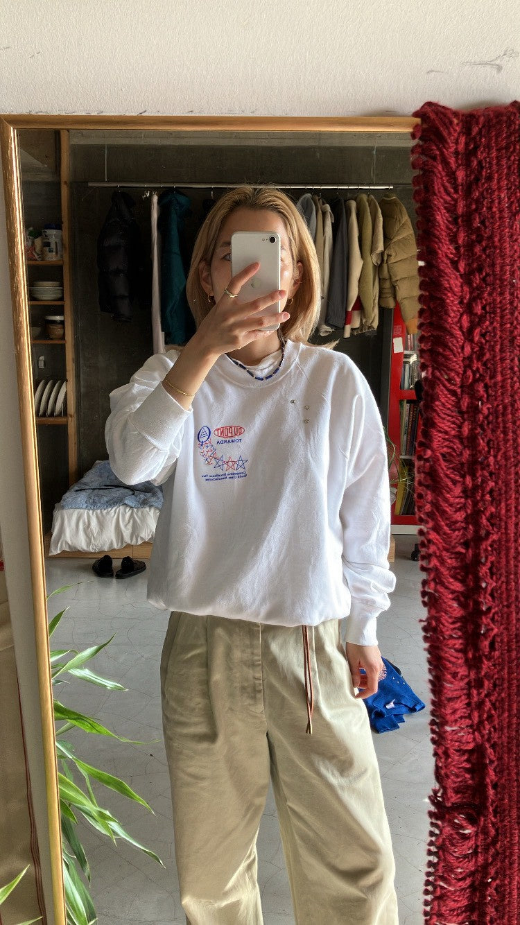 Customized studs sweat / G