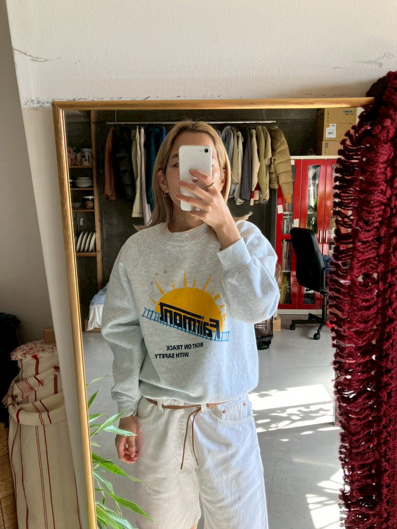 Customized studs sweat / H