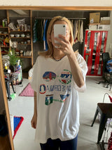 OVER PRINTED TEE - No.25