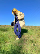 Thermal polo  / Dyed Navy