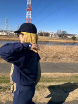 Thermal polo  / Dyed Navy