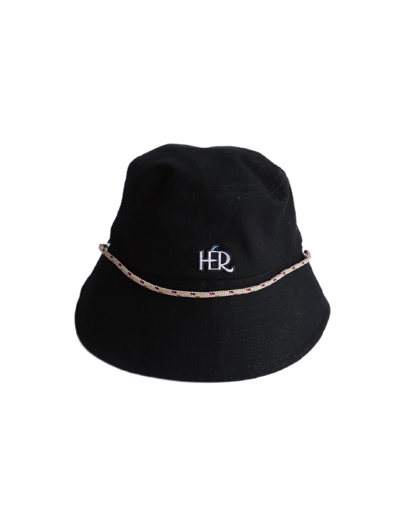Canvas Bucket Hat / Black