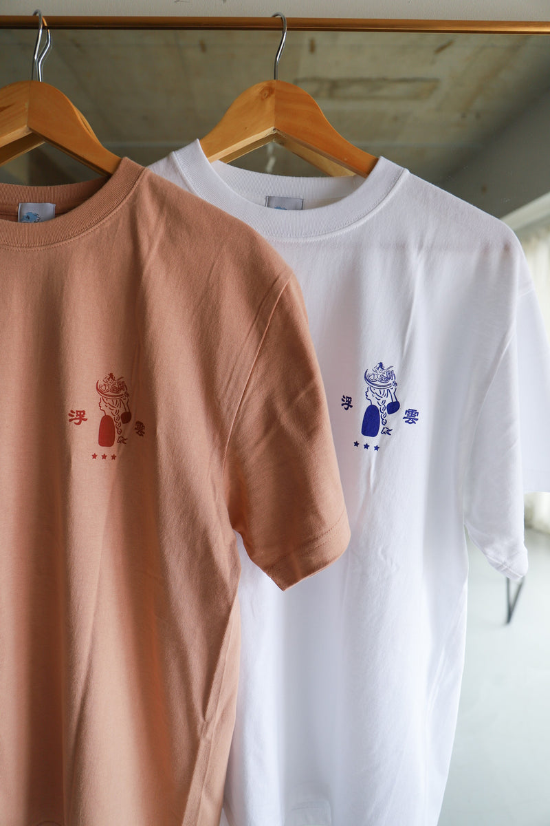 HER NEON × UKIGUMO コラボTee / White