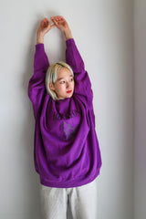 Stallion logo sweat / Purple