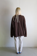 Stallion logo sweat / Brown