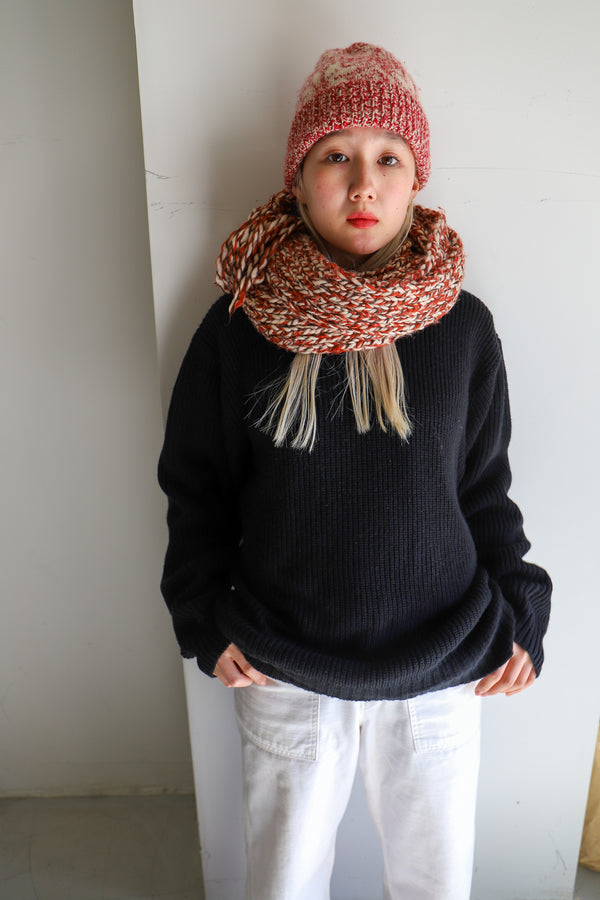 Oversized knit / Black